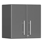 Ulti-MATE Garage 2-Door Wall Cabinet in Graphite Grey Metallic | Garage Giant 
