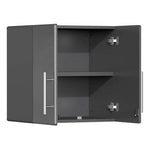 Ulti-MATE Garage 2-Door Wall Cabinet in Graphite Grey Metallic 