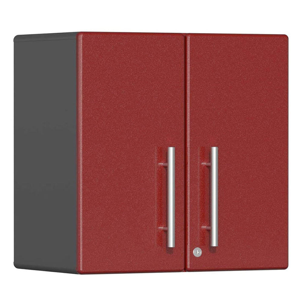 Ulti-MATE Garage 2-Door Wall Cabinet in Ruby Red Metallic | Garage Giant