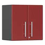 Ulti-MATE Garage 2-Door Wall Cabinet in Ruby Red Metallic | Garage Giant 