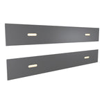 Ulti-MATE Wall Hanging Cleats For Tall Cabinets (X2)-UG21014-Garage Giant 