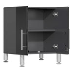 Ulti-MATE Garage 2-Door Multi-Purpose Base Cabinet in Midnight Black Metallic 