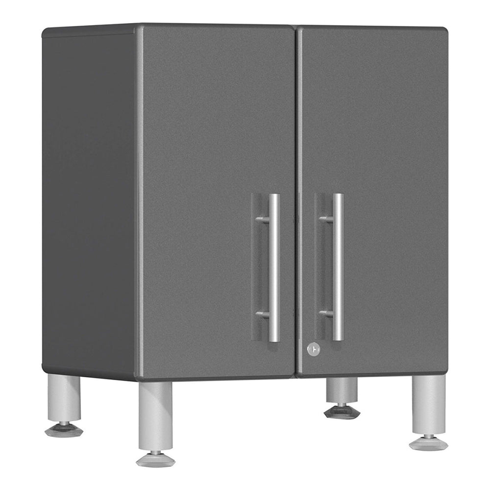 Ulti-MATE Garage 2-Door Multi-Purpose Base Cabinet in Graphite Grey Metallic | Garage Giant