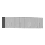 Ulti-MATE Garage 2-Door Wall Cabinet in Stardust Silver Metallic (4-Pack) | Garage Giant 