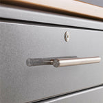 Ulti-MATE Garage 9-Piece Cabinet Kit with Channeled Worktop in Graphite Grey Metallic-UG22091G-Garage Giant 