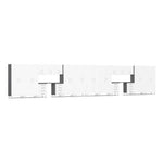 Ulti-MATE Garage 20-Piece Cabinet Kit with Channeled Worktops in Starfire White Metallic | Garage Giant 