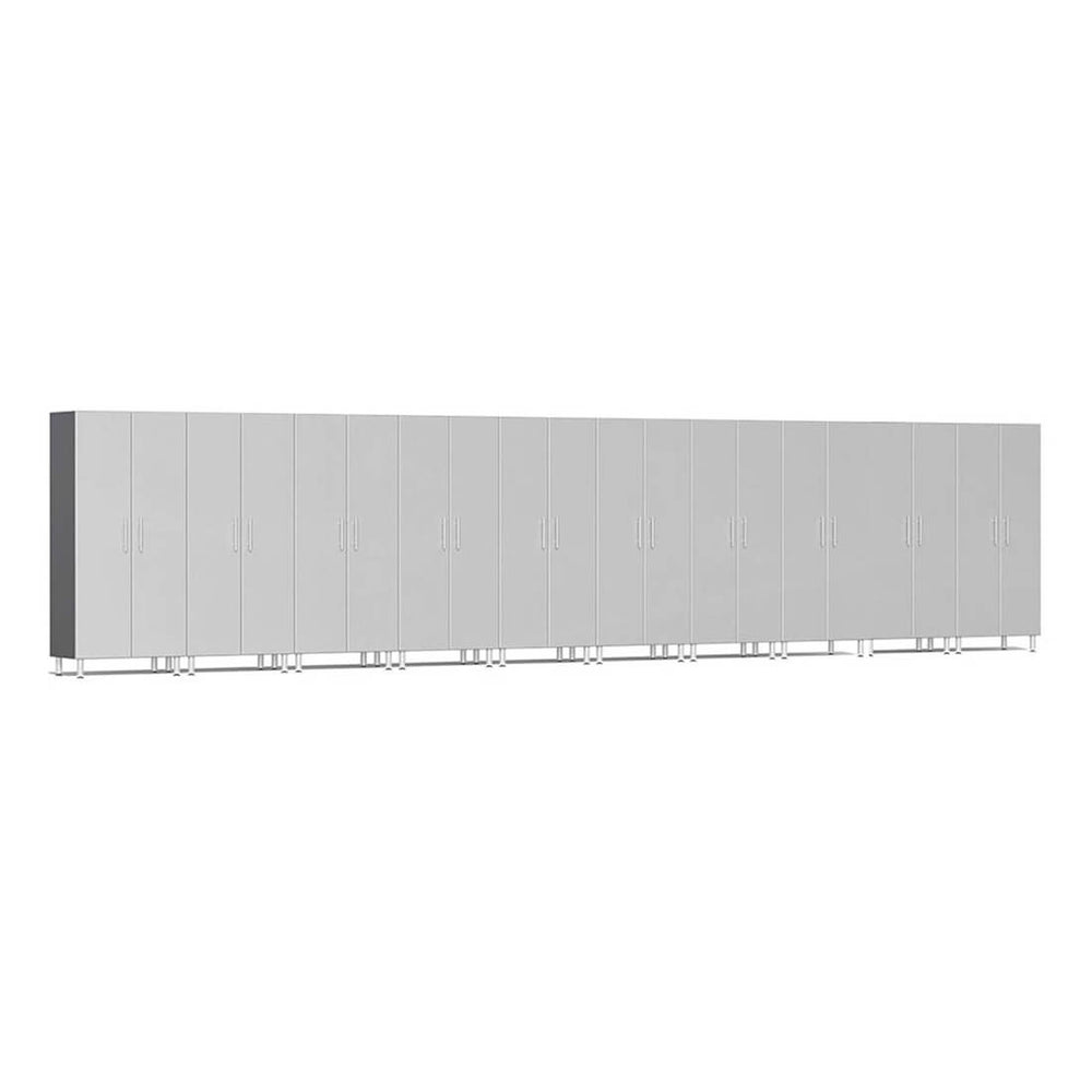 Ulti-MATE Garage 2-Door Tall Cabinet in Stardust Silver Metallic (10-Pack) | Garage Giant