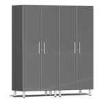 Ulti-MATE Garage Cabinets Tall Cabinets 2-Piece-UG22620G-Graphite Grey-Garage Giant 