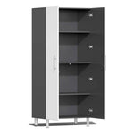 Ulti-MATE Garage 2-Door Tall Cabinet in Starfire White Metallic (12-Pack) 