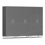 Ulti-MATE Garage Cabinets Tall Cabinets 3-Piece-UG22630G-Graphite Grey-Garage Giant 