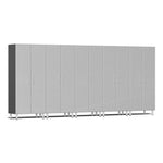 Ulti-MATE Garage 2-Door Tall Cabinet in Stardust Silver Metallic (5-Pack) | Garage Giant 