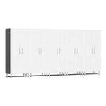 Ulti-MATE Garage Cabinets Tall Cabinets 5-Piece-UG22650W-Starfire White-Garage Giant 