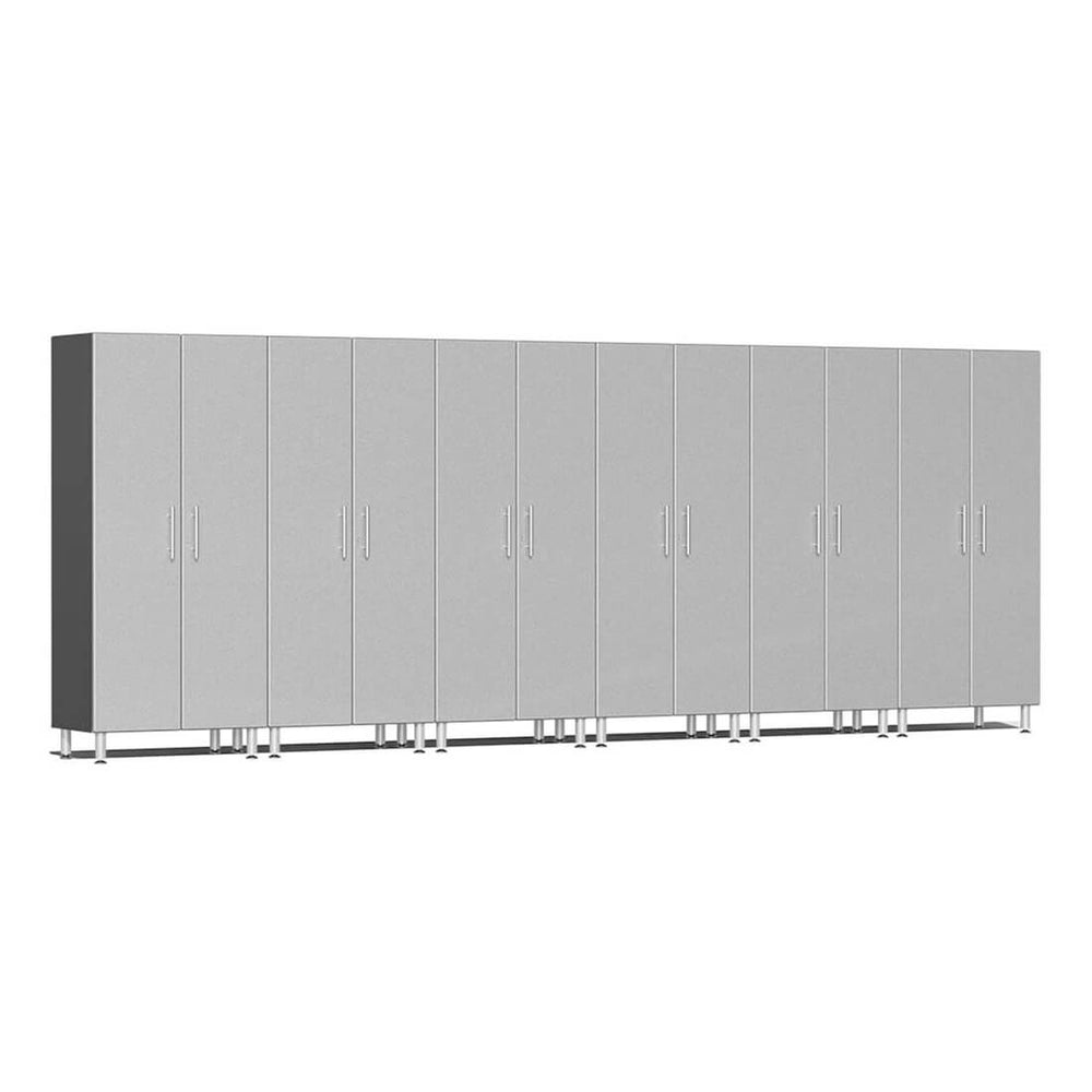 Ulti-MATE Garage 2-Door Tall Cabinet in Stardust Silver Metallic (6-Pack) | Garage Giant