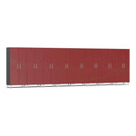 Ulti-MATE Garage 2-Door Tall Cabinet in Ruby Red Metallic (8-Pack) | Garage Giant 