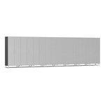Ulti-MATE Garage 2-Door Tall Cabinet in Stardust Silver Metallic (8-Pack) | Garage Giant 