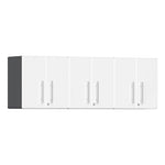 Ulti-MATE Garage 2-Door Wall Cabinet in Starfire White Metallic (3-Pack) | Garage Giant 