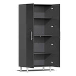 Ulti-MATE Garage 15-Piece Cabinet Kit with Bamboo Worktops in Midnight Black Metallic-UG23152B-Garage Giant 