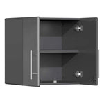 Ulti-MATE Garage 15-Piece Cabinet Kit with Bamboo Worktops in Graphite Grey Metallic-UG23152G-Garage Giant 