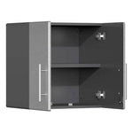 Ulti-MATE Garage 15-Piece Cabinet Kit with Bamboo Worktops in Stardust Silver Metallic-UG23152S-Garage Giant 