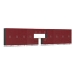 Ulti-MATE Garage 14-Piece Cabinet Kit with Bamboo Worktop in Ruby Red Metallic | Garage Giant 