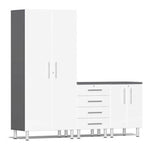 Ulti-MATE Garage 3-Piece Cabinet Kit in Starfire White Metallic | Garage Giant 