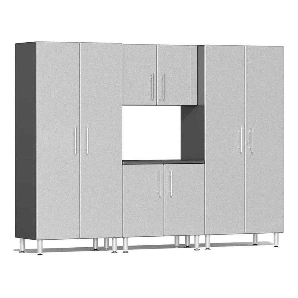 Ulti-MATE Garage 4-Piece Cabinet Kit in Stardust Silver Metallic | Garage Giant