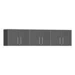 Ulti-MATE Garage 2-Door Oversized Wall Cabinet in Graphite Grey Metallic (3-Pack) | Garage Giant 