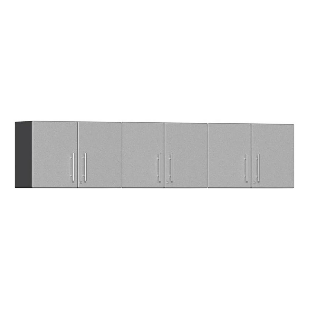 Ulti-MATE Garage 2-Door Oversized Wall Cabinet in Stardust Silver Metallic (3-Pack) | Garage Giant
