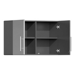 Ulti-MATE Garage 2-Door Oversized Wall Cabinet in Stardust Silver Metallic (4-Pack) 