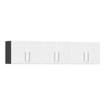 Ulti-MATE Garage 2-Door Oversized Wall Cabinet in Starfire White Metallic (3-Pack) | Garage Giant 