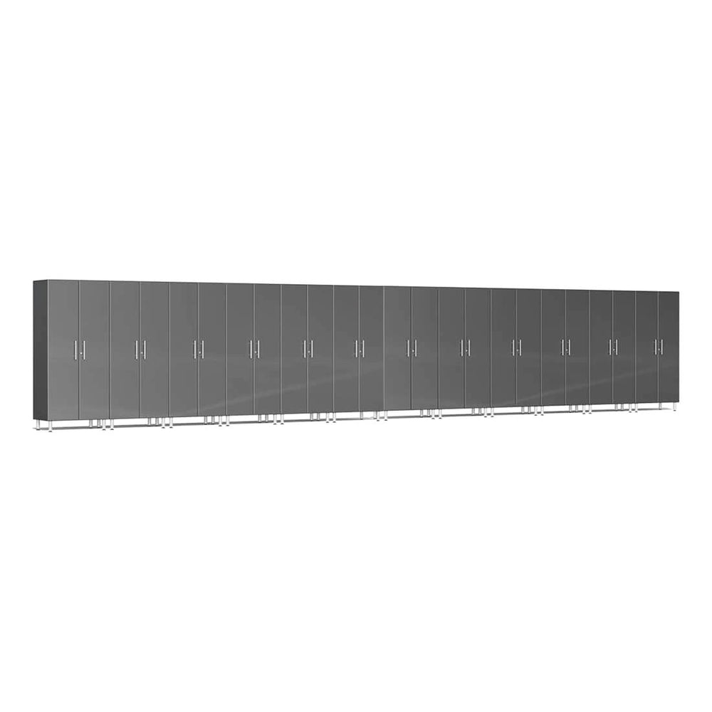 Ulti-MATE Garage 2-Door Tall Cabinet in Graphite Grey Metallic (12-Pack) | Garage Giant