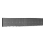 Ulti-MATE Garage 2-Door Tall Cabinet in Graphite Grey Metallic (12-Pack) | Garage Giant 