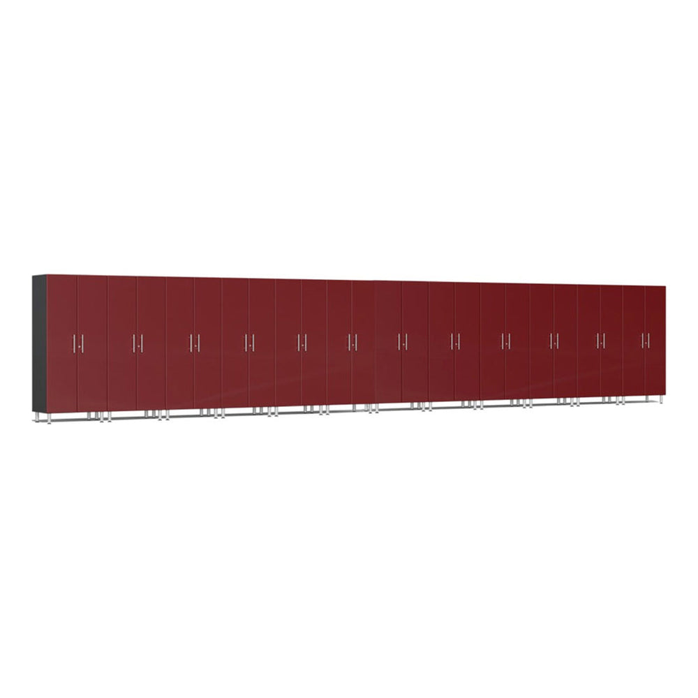 Ulti-MATE Garage 2-Door Tall Cabinet in Ruby Red Metallic (12-Pack) | Garage Giant