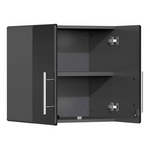 Ulti-MATE Garage 3-Piece Cabinet System in Midnight Black Metallic-UG27030B-Garage Giant 
