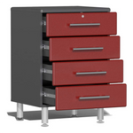 Ulti-MATE Garage 3-Piece Cabinet System in Ruby Red Metallic-UG27030R-Garage Giant 