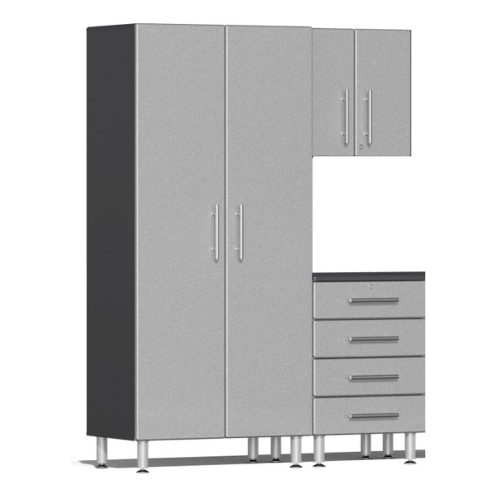 Ulti-MATE Garage 3-Piece Cabinet System in Stardust Silver Metallic-UG27030S-Garage Giant