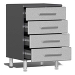 Ulti-MATE Garage 3-Piece Cabinet System in Stardust Silver Metallic-UG27030S-Garage Giant 