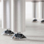 Ulti-MATE Garage 7-Piece Cabinet System with Channeled Worktop in Stardust Silver Metallic 