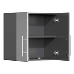 Ulti-MATE Garage 2-Door Wall Cabinet in Stardust Silver Metallic (8-Pack) 