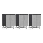 Ulti-MATE Garage 3-Piece 2-Door Garage Cabinet Kit in Stardust Silver Metallic-UG28030S-Garage Giant 