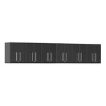 Ulti-MATE Garage 2-Door Wall Cabinet in Midnight Black Metallic (6-Pack) | Garage Giant 