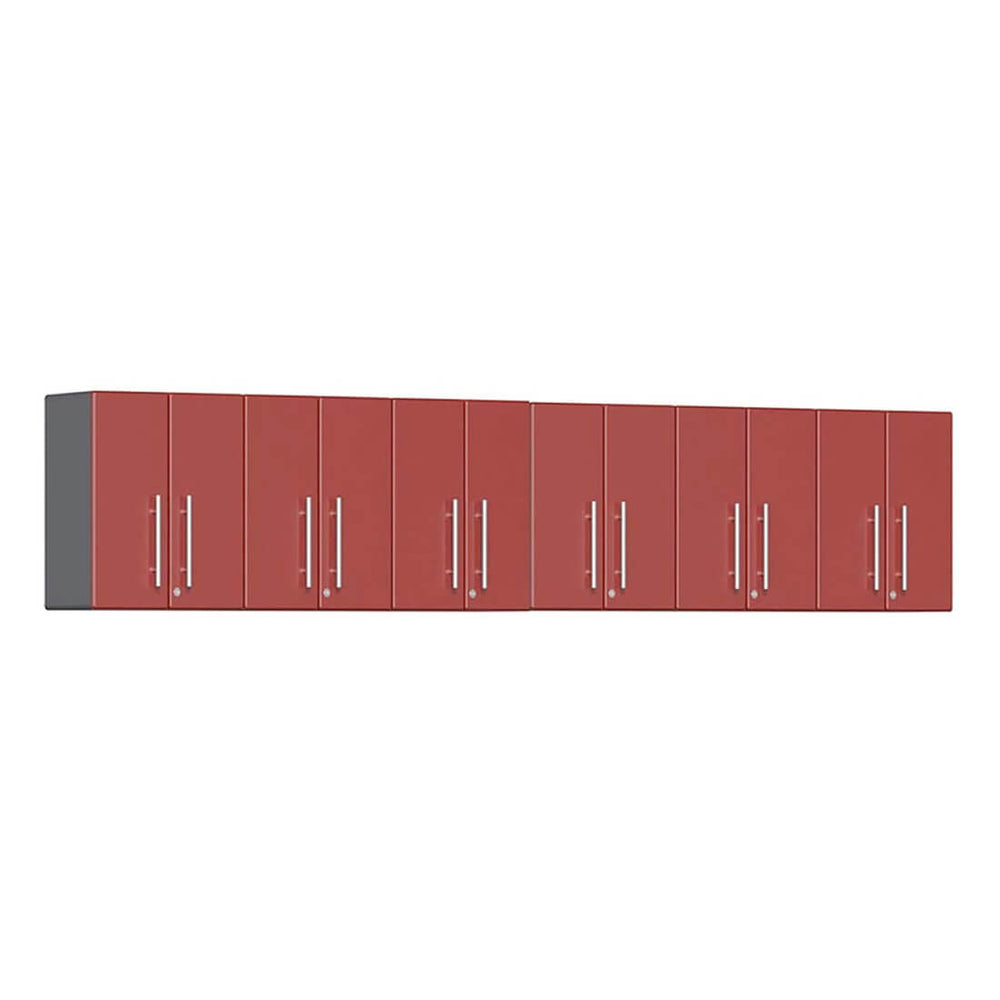 Ulti-MATE Garage 2-Door Wall Cabinet in Ruby Red Metallic (6-Pack) | Garage Giant