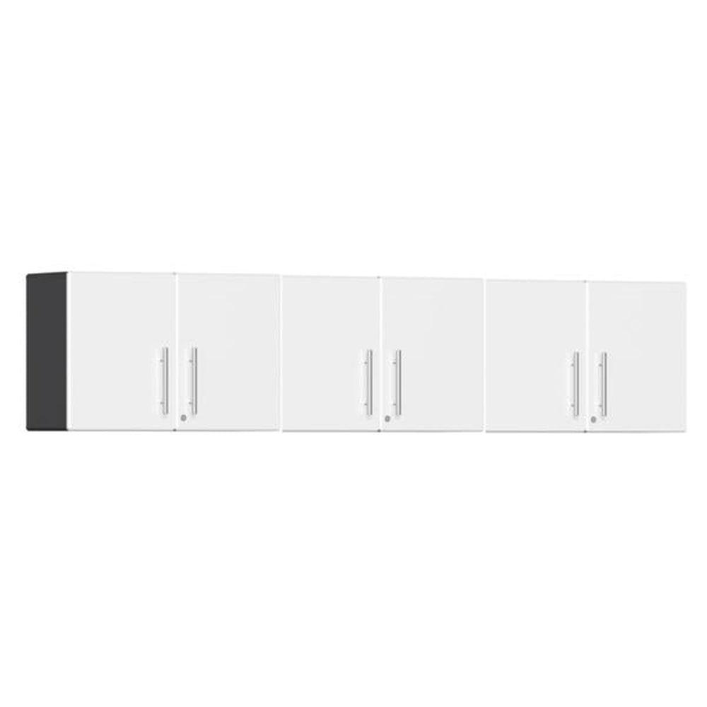 Ulti-MATE Garage Cabinets 3-Piece Extra-Wide Garage Wall Cabinets-UG26030W-White-Garage Giant
