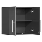 Ulti-MATE Garage Cabinets 9-Piece Set With 3x Tall Cabinets, 3x Wall Cabinets And Base Cabinets-UG26092G-Grey-Garage Giant 