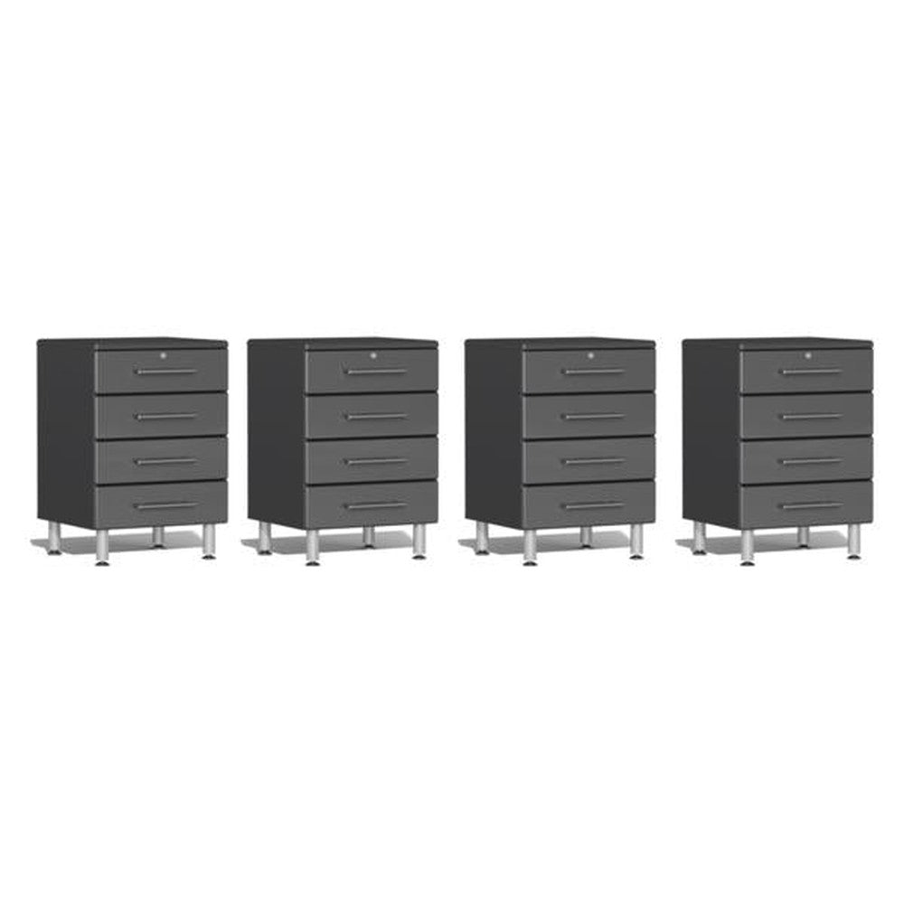 Ulti-MATE Garage Cabinets 4-Piece Garage Base Cabinets-UG28040G-Grey-Garage Giant
