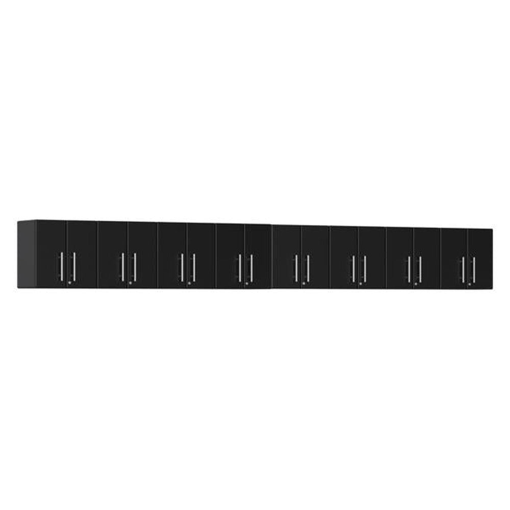 Ulti-MATE Garage Cabinets 8-Piece Garage Wall Cabinets-UG27080B-Black-Garage Giant