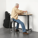 SafeRacks Height Adjustable Mobile Workbench-WB-C4824-HWB-Garage Giant 