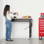 SafeRacks Premium Mobile Workshop Workbench-WB-DLX4820-HWB-Garage Giant 