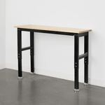 SafeRacks Height Adjustable Heavy-Duty Workbench-WB-STD4820-HWB-Garage Giant 