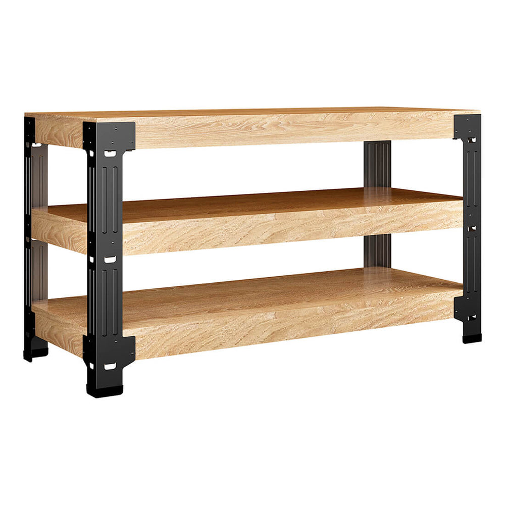 Fleximounts Customizable Work Bench Frame (Lumber Not Included)-FLX-WB107A-BLK-Garage Giant